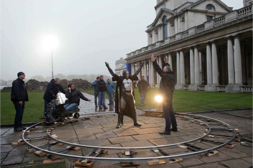 Thor: The Dark World (2013). Filming in the Old Royal Naval College Grand Square 