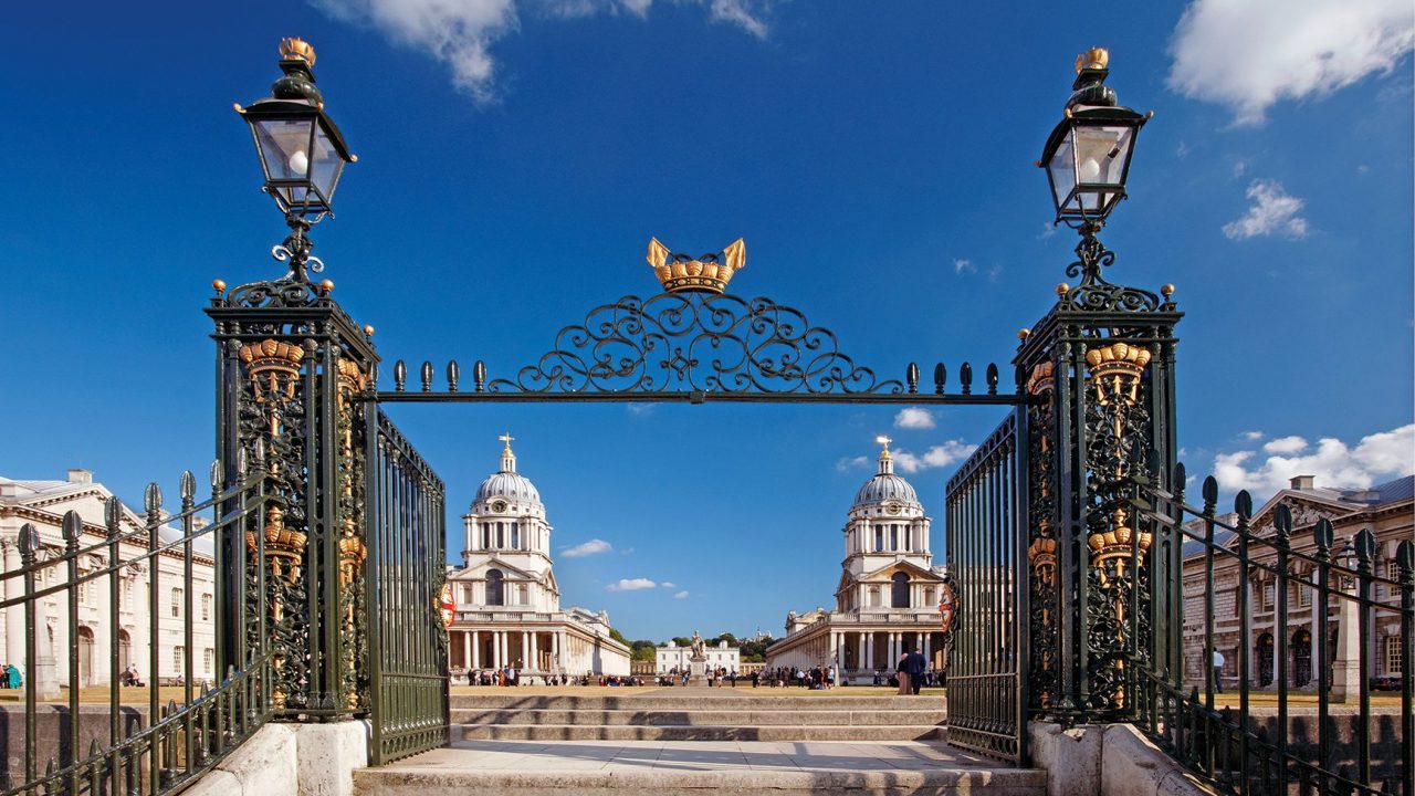 Water Gates at the Old Royal Naval College