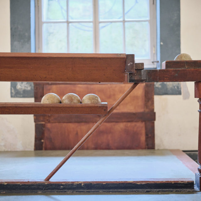 Old Royal Naval College Skittle Alley balls