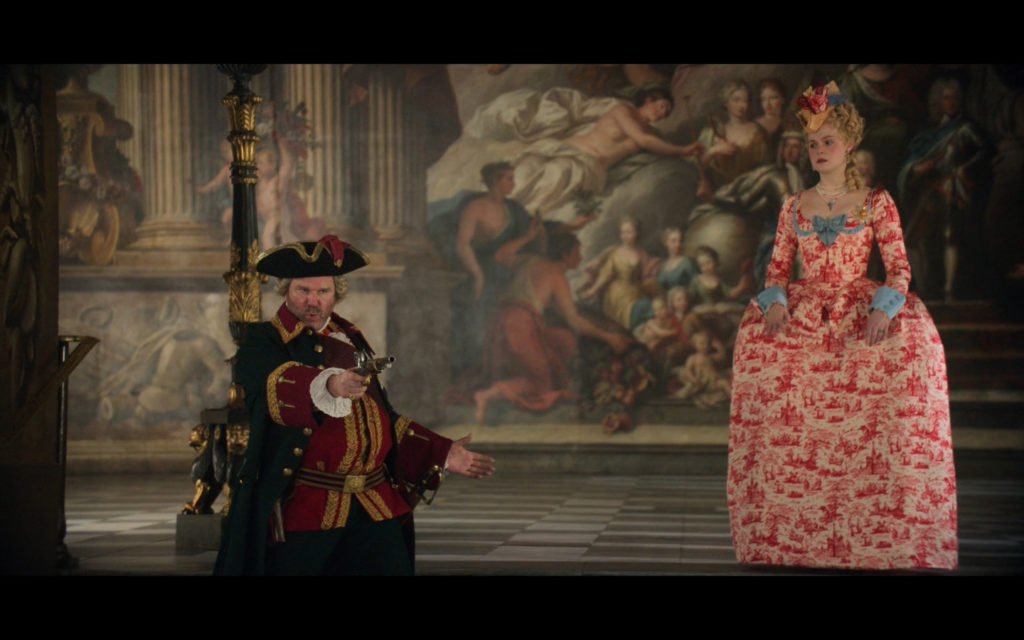 The Great (2020), filmed in the Painted Hall