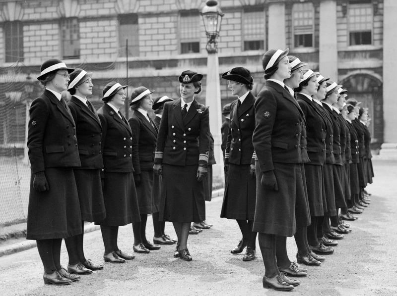 WRNs inspection at Old Royal Naval College